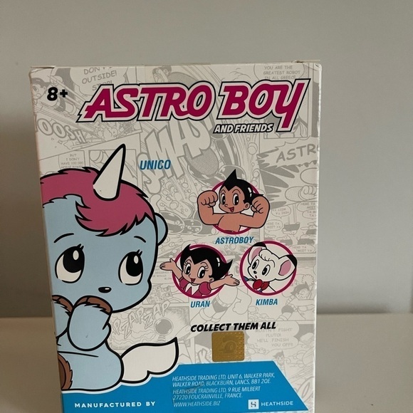 Unico BIG HEADS PX 4 Inch Vinyl Figure Astro Boy Sanrio Tezuka Astroboy New - Picture 2 of 4